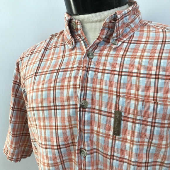 Men’s Columbia striped button up shirt - Size S - Picture 6 of 8